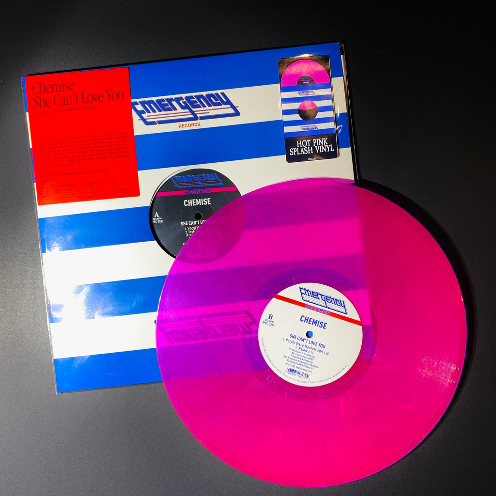 Chemise - She Can't Love You (Purple Disco Machine Edit) LP Single [Pink Vinyl]